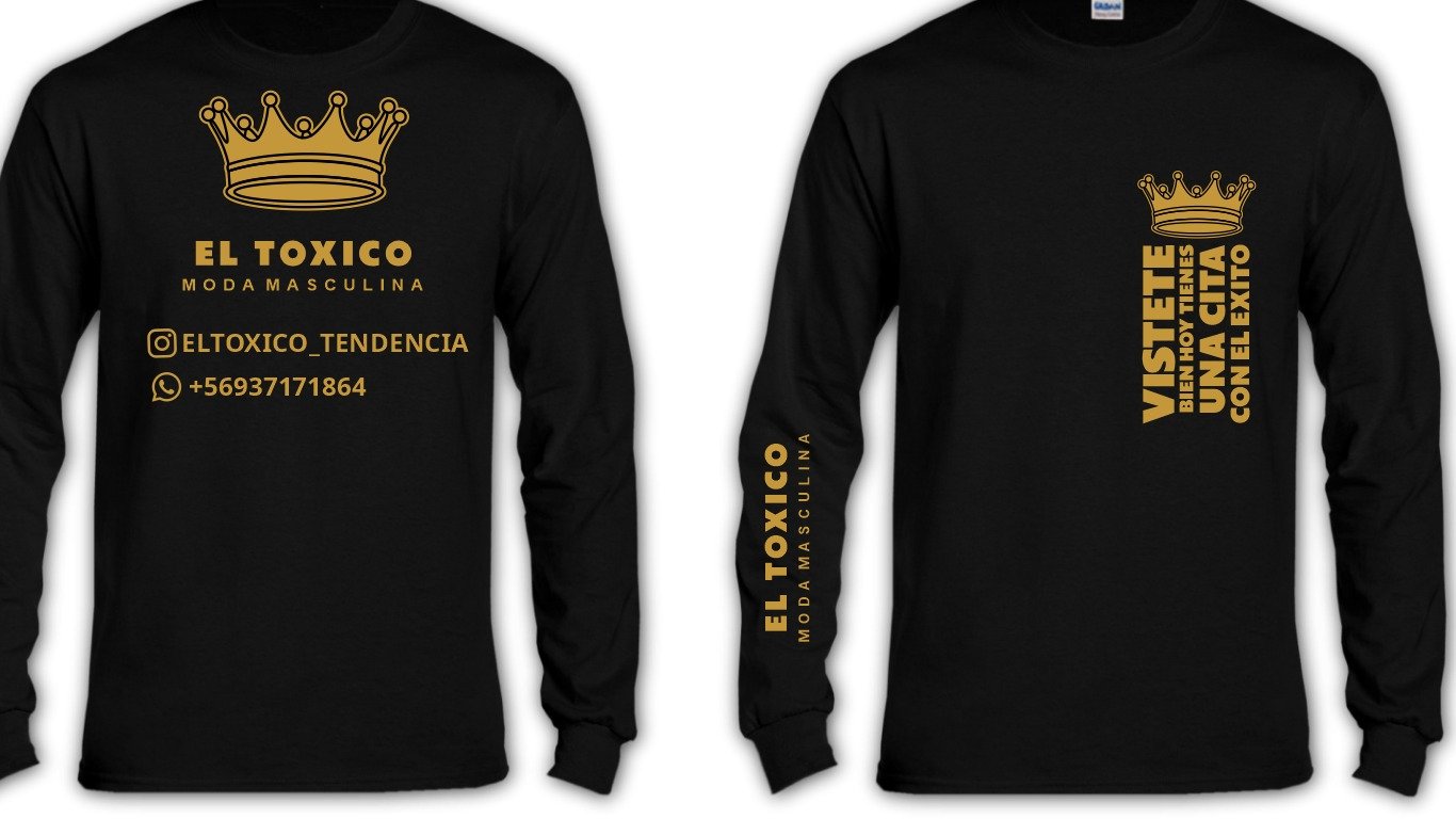 Poleras El Tóxico Moda Masculina